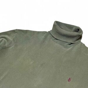 Polo by Ralph Lauren Olive Turtleneck Sweater